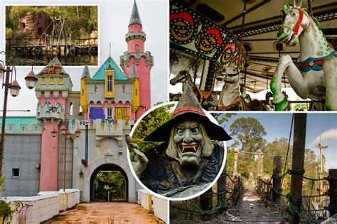 Inside the creepy abandoned Disney attractions left to rot for decades ...