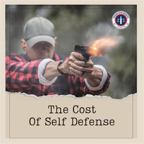 The Cost of Self Defense - TXGR Foundation