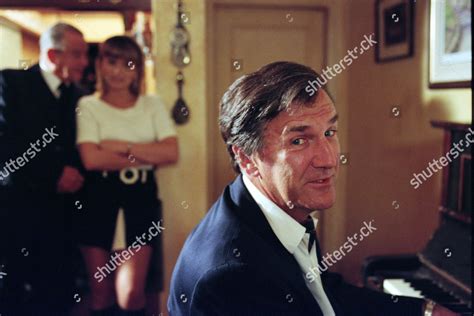 Derek Fowlds Oscar Blaketon Tricia Penrose Editorial Stock Photo