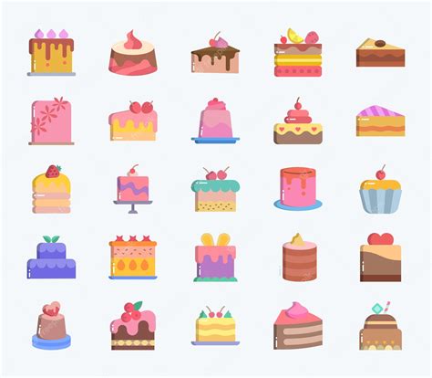 Premium Vector | Pastries vector icon illustration