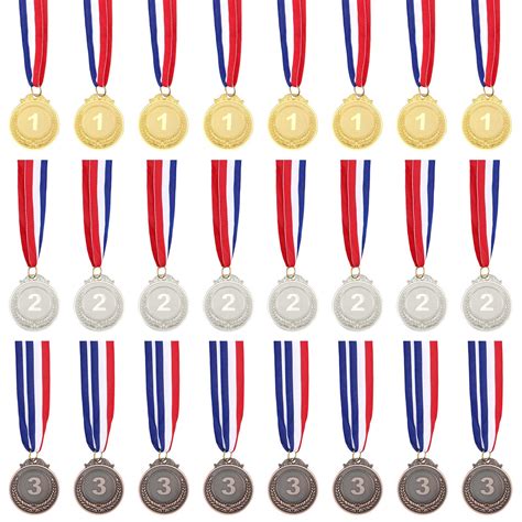 Buy Heihak Pieces Inches Award Medals Metal Winner Medals Gold