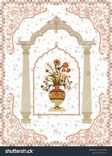 Indian Floral Arch Images Stock Photos Vectors Shutterstock