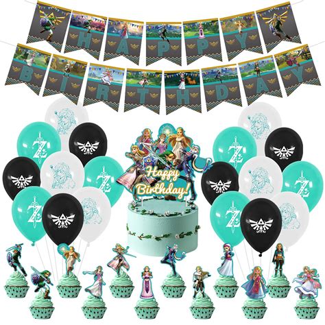 Buy The Legend Of Zelda Birthday Party Decorations Birthday Party