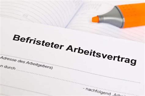 Befristeter Arbeitsvertrag Kündigung Verlängerung Checkliste