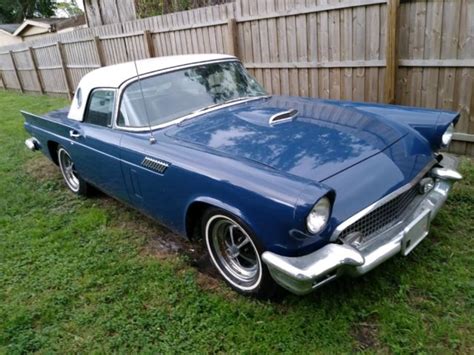 1957 Ford Thunderbird T Bird No Reserve Convertible Hard Top Classic