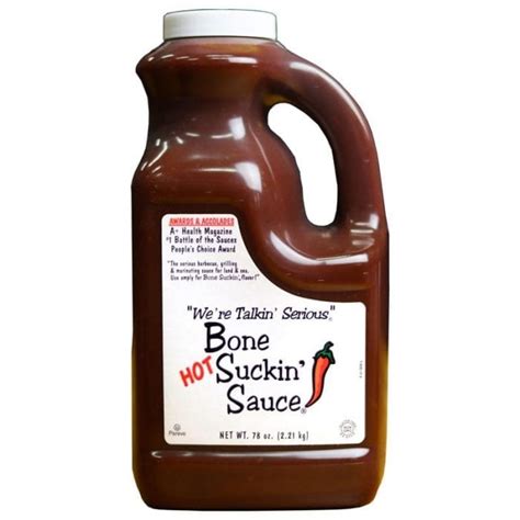 Bone Suckin Sauce ®hot 78 Oz Bone Suckin Sauce Official