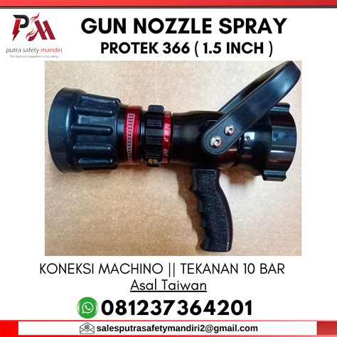 GUN NOZZLE PROTEK 366 1 5 INCH SPRAY PEMANCAR AIR