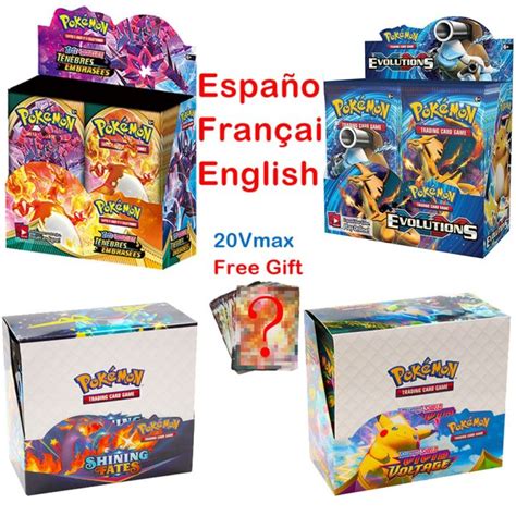 Pokemon Tcg Xy Evolutions Sealed Shining Fates Evolutions Booster Box