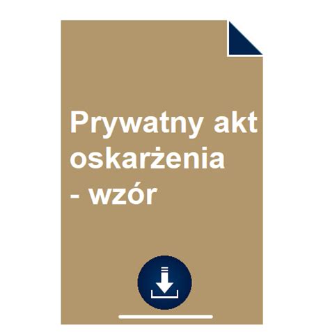 Prywatny Akt Oskar Enia Wz R Pobierz