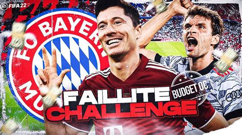 FIFA 22 CARRIÈRE BAYERN MUNICH FAILLITE CHALLENGE 0 YouTube