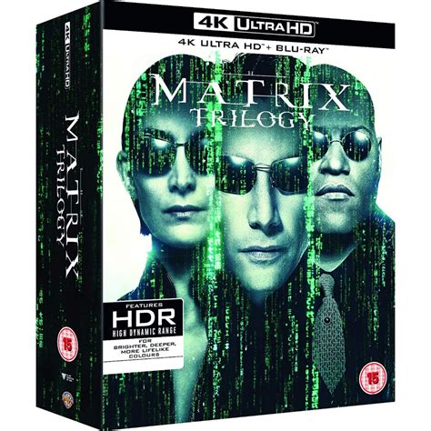 Trilogia Matrix 4k Ultra Hd Blu Ray Box Lacrado 9 Discos