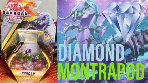 DIAMOND Montrapod Unboxing Bakugan Geogan Rising YouTube