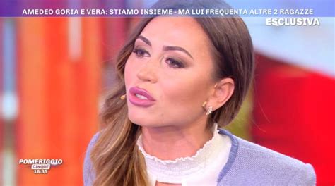 Vera Miales In Lacrime Non Sto Recitando Con Amedeo Goria Mediaset