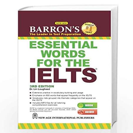 Barron S Essential Words For The Ielts By Lougheed Lin Buy Online