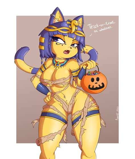 Rule 34 Azerkit Animal Crossing Ankha Ankha Animal Crossing Blue