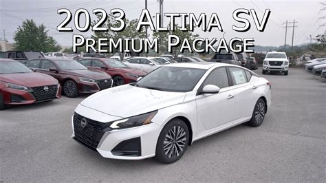 New 2023 Nissan Altima SV Premium Package At Nissan Of Cookeville YouTube