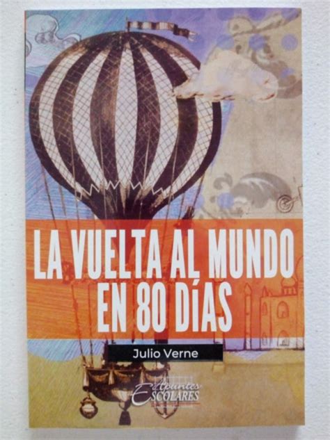 Libro nuevo La vuelta al mundo en 80 días Edición escolar infantil