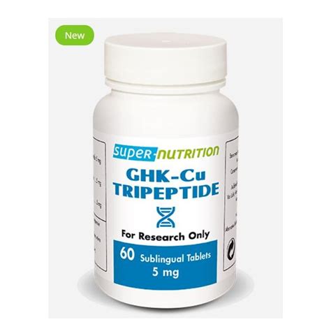 Supersmart Ghk Cu Tripeptide 5 Mg 60 Tablets