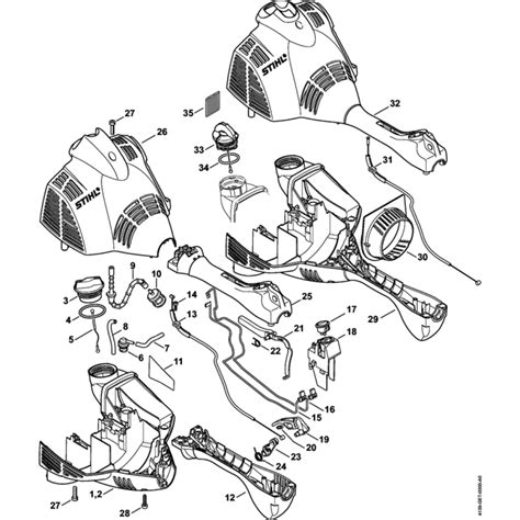 Motor Housing Assembly For Stihl HT56C Pole Pruners L S Engineers