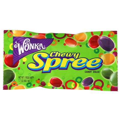 Wonka Spree Chewy 24 Pacific Candy Wholesale