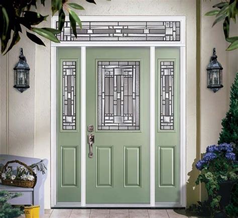 Exterior Steel Doors With Glass Lanzhome