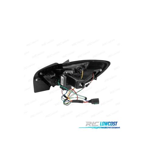 Farolins Traseiros Led Para Seat Ibiza P Preto Escure