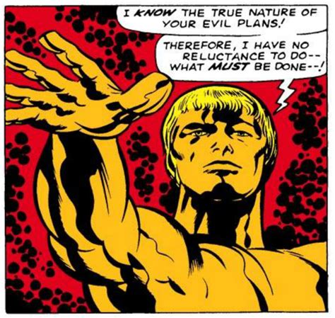 First Appearance Of Adam Warlock As Him Fantastic Four By