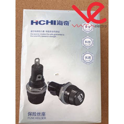 Jual Fuse Holder Hchi Besar X Mm Asli Hichi Dudukan Sekring Kaca