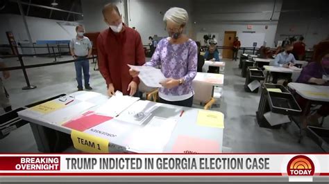 Donald Trump Indicted In Georgia In 2020 One News Page Video