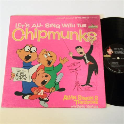 Let S All Sing With The Chipmunks By David Seville The Chipmunks LP