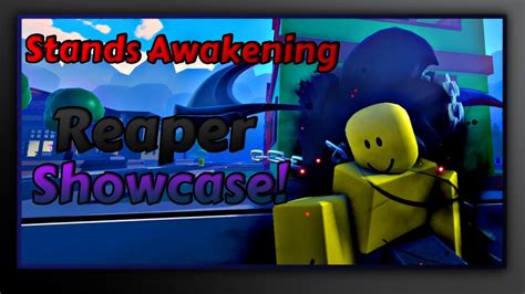 SA NEW Reaper Stand Showcase Obtainment Method Stands Awakening