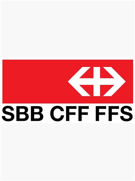 "Swiss Federal Railways (SBB-CFF-FFS) Logo" Art Print by peteroldfield ...