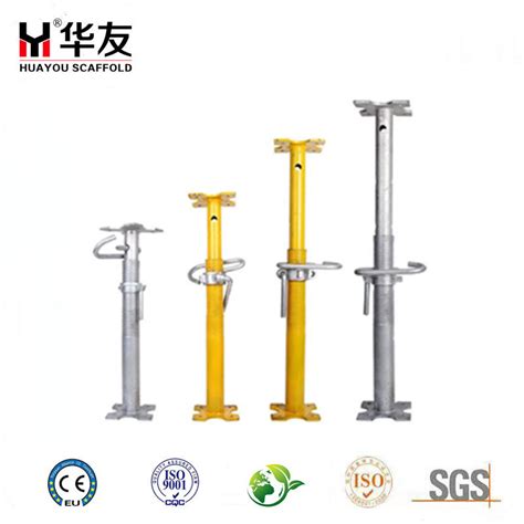 Huayou Q235 Painted Shoring Post Formwork Support Jack Galvanized Steel