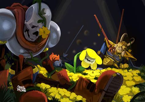 Flowey genocide route by missqueak on DeviantArt