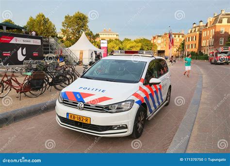 Amsterdam Police car editorial image. Image of city - 171370750