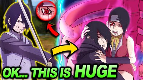 Sasuke Sarada S FORBIDDEN SHARINGAN POWER UP IS COMING Sarada S