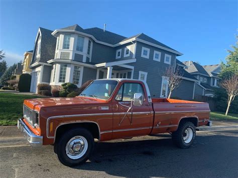 1974 GMC Sierra Grande 25Hundred RUST FREE One Owner 64 000 MI 454 NO