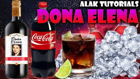 RED WINE AND COKE MIX DONA ELENA MIX Pinoy Cocktail Alak Tutorials