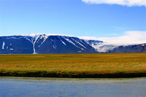 Langjokull Glacier Is The Second Largest Glacier In Iceland And In Europe