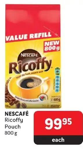 Nescaf Ricoffy Pouch G Offer At Makro