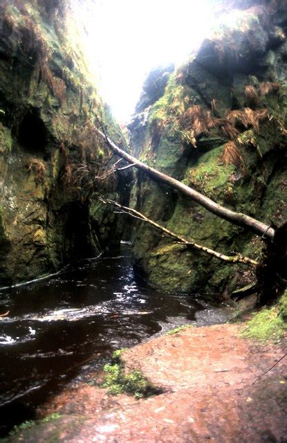 Finnich Glen Scotland S Answer To The Ronnie Leask Geograph