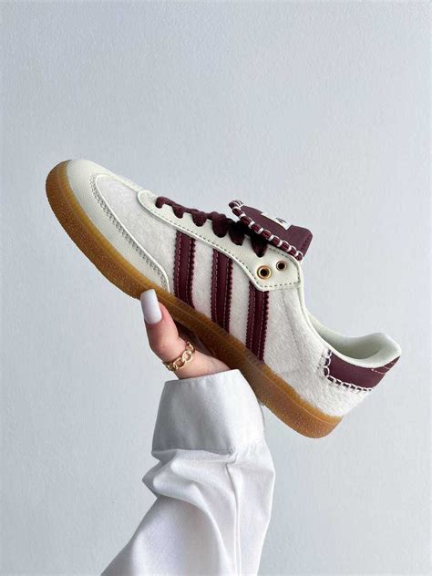 Adidas Wales Bonner X Samba Pony Cream White