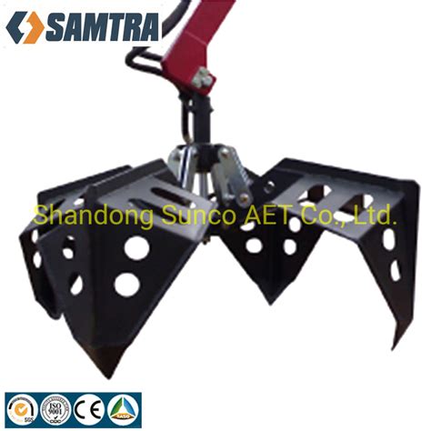 Samtra Tractor Mounted Palm Fruit Crane Grabber Palm Grabbing Machine