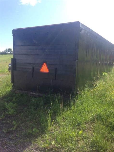 Custom Built Brush Box Log Trailer For Sale Blowing Rock Nc