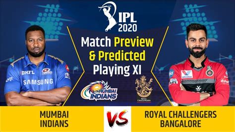 Mi Vs Rcb Predicted Playing 11 रोहित की फिटनेस पर सस्पेंस बरकरार Rcb