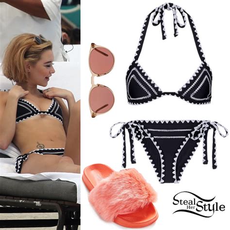 Sarah Snyder Black Bikini Outfit Steal Her Style