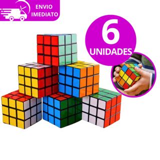 Kit Cubos M Gicos Cubo M Gico Interativo Anti Stress Tamanho Grande