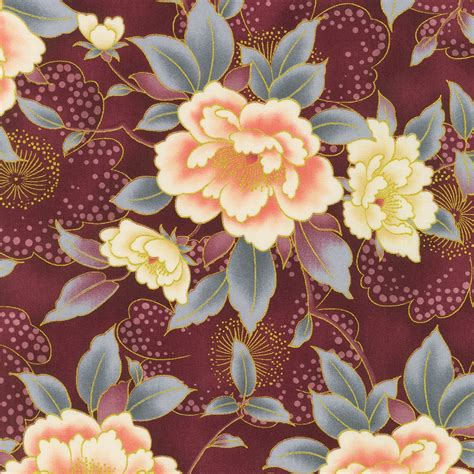Robert Kaufman Fabrics Srkm 21931 24 Plum From Imperial Collection Honoka
