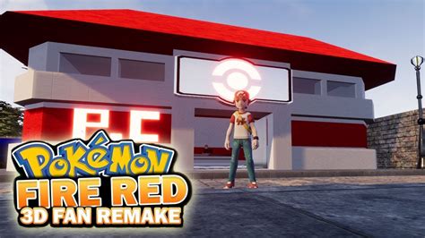 Pokemon Origin Fire Red 3D UN REMAKE DE POKEMON ROJO FUEGO CREADO CON