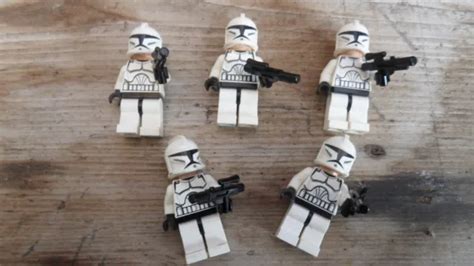 Lego Star Wars Lot De Figurines Clone Trooper Clone Wars Sw Eur